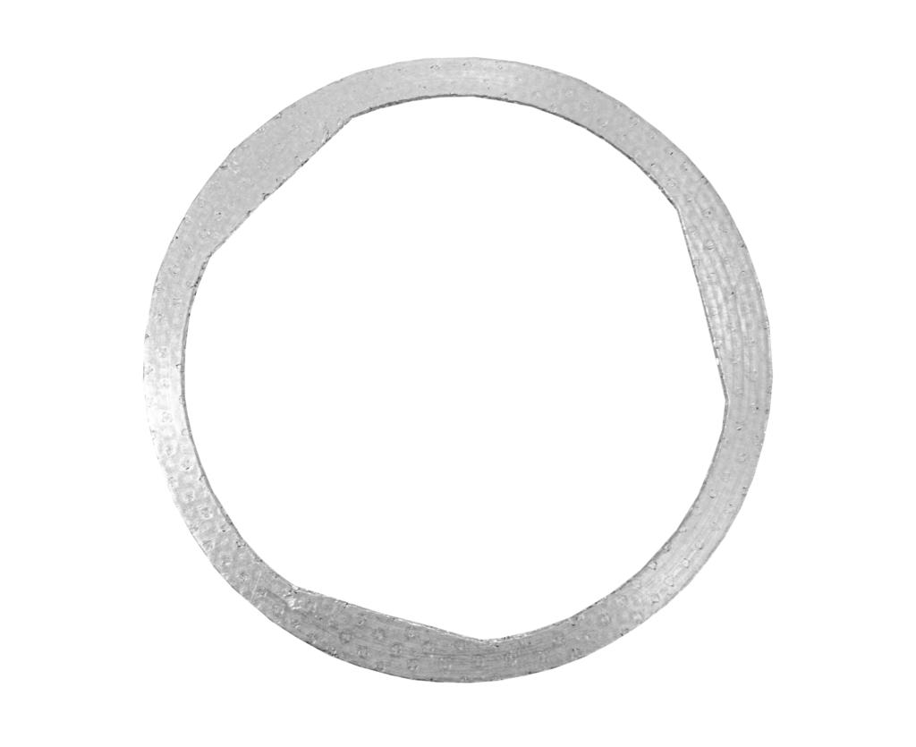 GA006 DPF gasket installed on a diesel exhaust system