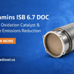 Cummins ISB 6.7 DOC diesel oxidation catalyst for Cummins ISB 6.7 engine