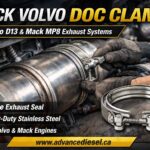 mack volvo DOC clamp for Volvo D13 and Mack MP8 exhaust system