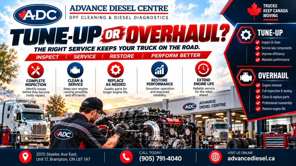 Diesel Engine Tune-Up or Overhaul