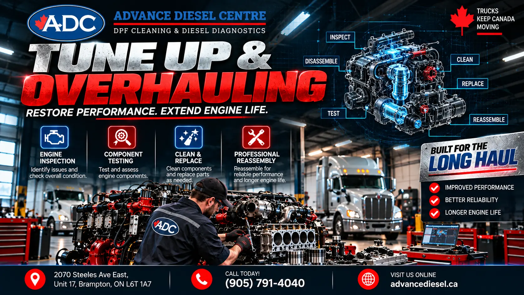 Tune Up & Overhauling in Brampton